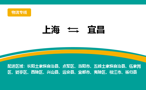 上海到宜昌物流公司服务-物流专线要多久时间「费用多少」