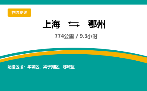上海到鄂州物流公司服务-物流专线运费多少「多少一方」