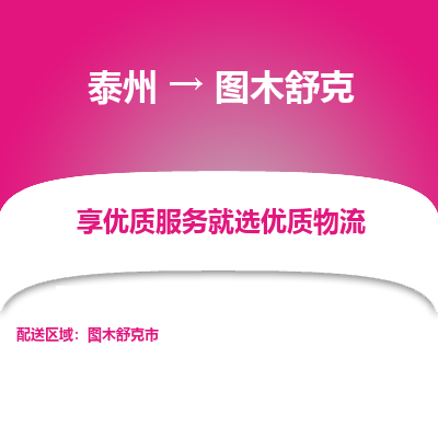 泰州到图木舒克物流专线-泰州到图木舒克物流公司